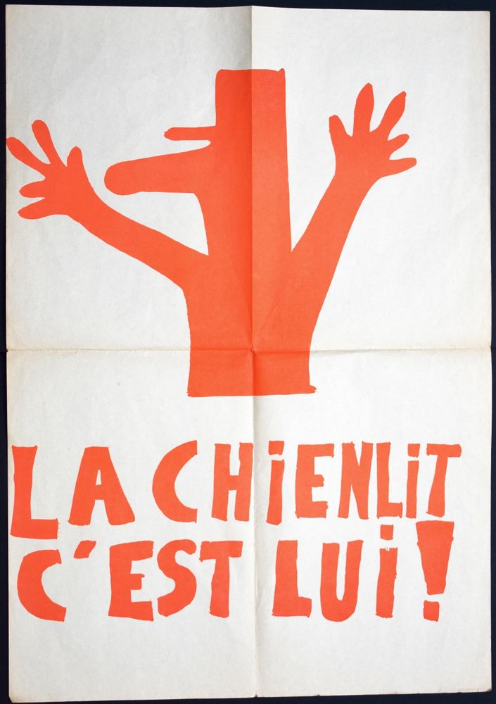 Blinken OSA Archivum | Posters Made by Atelier Populaire in 1968
