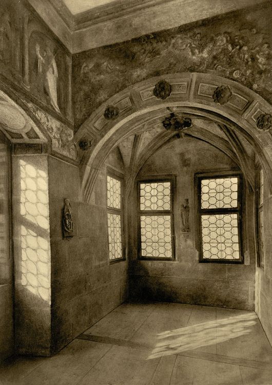 Bamberg. Alte Hofhaltung. Erkerzimmer